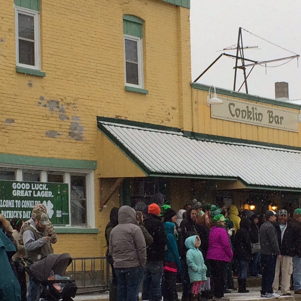 Conklin Bar - World's Shortest Saint Patrick's Day parade ever! - Bars Near Me - Conklin, Michigan