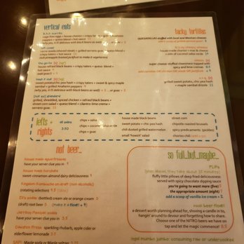 Trail Break - Page 2 of the menu - Tacos Near Me - Hartford, Vermont