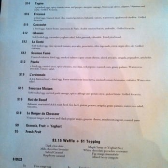 Medina Cafe - Brunch menu p.2 (Friday 2013-11-29) - Breakfast & Brunch Near Me - Vancouver, British Columbia Medina Cafe - Brunch menu p.2 (Friday 2013-11-29) - Breakfast & Brunch Near Me - Vancouver, British Columbia