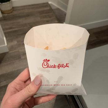 Chick-fil-A - This is a photo of fries I just pulled out of the bag.... I haven't eaten any of them. - Fast Food Near Me - Edgewater, Colorado Chick-fil-A - This is a photo of fries I just pulled out of the bag.... I haven't eaten any of them. - Fast Food Near Me - Edgewater, Colorado