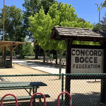 Newhall Community Park - Bocce court - Dog Parks Near Me - Concord, California