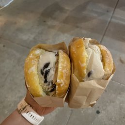 Donut Ice Cream Sandwich