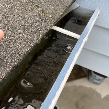 Mike Check Home Inspections - Grab your scuba gear! We got clogged gutters. This culprit can cause water problems inside the house-from above or below. - Home Inspectors Near Me Mike Check Home Inspections - Grab your scuba gear! We got clogged gutters. This culprit can cause water problems inside the house-from above or below. - Home Inspectors Near Me