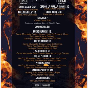 Fuego Naju - FuegoMenu - Food Trucks Near Me - Queens, New York Fuego Naju - FuegoMenu - Food Trucks Near Me - Queens, New York