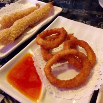 Sushi King - Calamari. I despise this cut of squid. Shrimp tempura was bland & dry. - Sushi Bars Near Me - Norfolk, Virginia