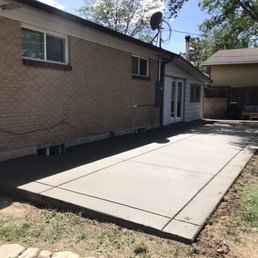 New patio New patio