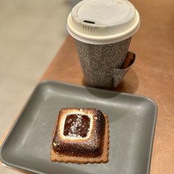 Dandelion Chocolate - S'More & Hot Coffee.