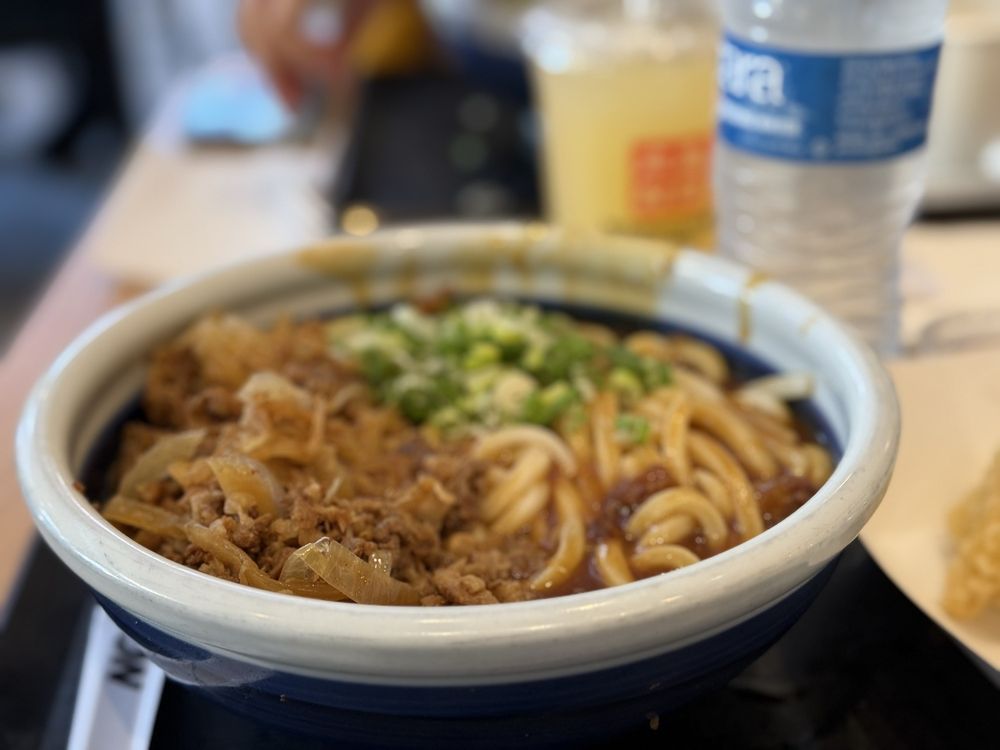 Food from Marugame Udon