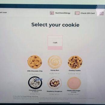 Crumbl - Cottonwood - Select your cookie - Bakeries Near Me - Albuquerque, New Mexico