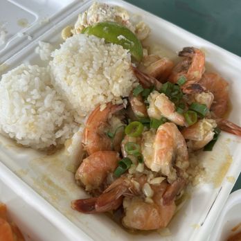 Geste Shrimp Truck - Hawaiian scampi ($20) - Food Trucks Near Me - Kahului, Hawaii Geste Shrimp Truck - Hawaiian scampi ($20) - Food Trucks Near Me - Kahului, Hawaii