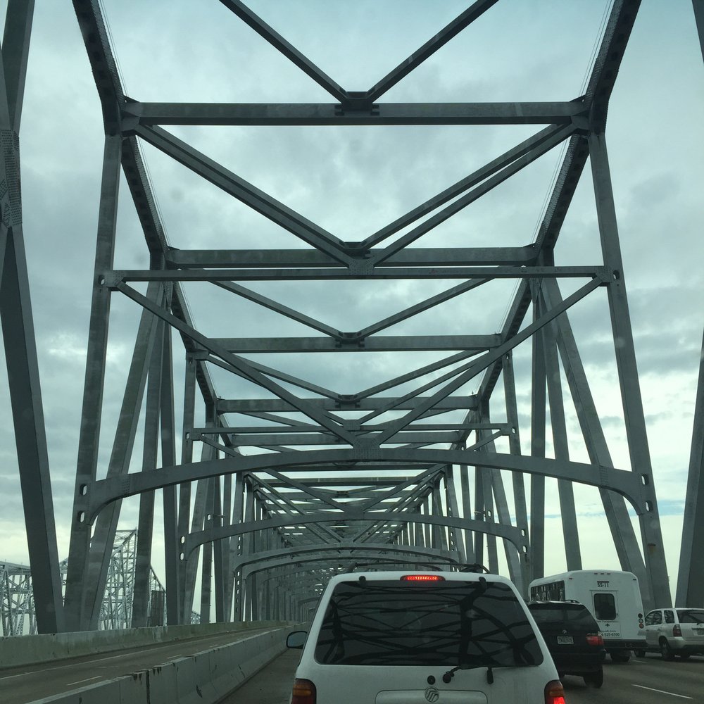 Crescent City Connection Bridge - Great construction - Landmarks & Historical Buildings Near Me - New Orleans, Louisiana Crescent City Connection Bridge - Great construction - Landmarks & Historical Buildings Near Me - New Orleans, Louisiana