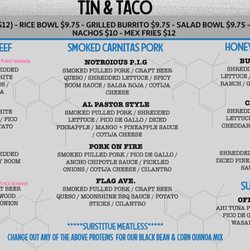 Tin & Taco - New Smyrna Beach