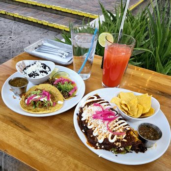 Seis Kitchen - Chicken Tinga and Carnitas Tacos, Enchilada-Style Birria Quesadilla, Strawberry Limon Agua Fresca - Mexican Near Me - Tucson, Arizona Seis Kitchen - Chicken Tinga and Carnitas Tacos, Enchilada-Style Birria Quesadilla, Strawberry Limon Agua Fresca - Mexican Near Me - Tucson, Arizona