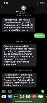 bubble box mobile dog grooming