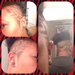 Ace of Blades - Barbershop & Shave Parlor - This is what the barber did! Sorry my hair on top isn't styled, but I wanted to get a picture before I forgot.
