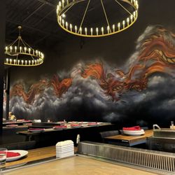 Red Door Steakhouse Hibachi - Inside dining area