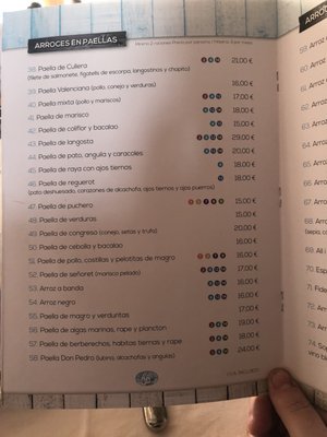 Menu photo 5 Casa Salvador Cullera, V