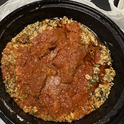 Las Gidi- Nigerian/African Foods - Egusi with beef