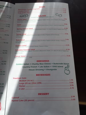 Menu photo 2 Vecchia Sicilia Pizza Shop Columbia, PA Menu photo 2 Vecchia Sicilia Pizza Shop Columbia, PA