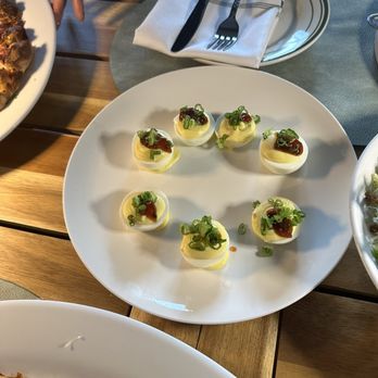 Aviannas Carriage House - The deviled eggs were soooo good! - American Near Me - Melville, New York