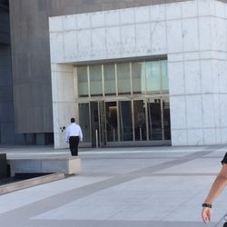 Lloyd George U.S. Courthouse - Entrance to the building