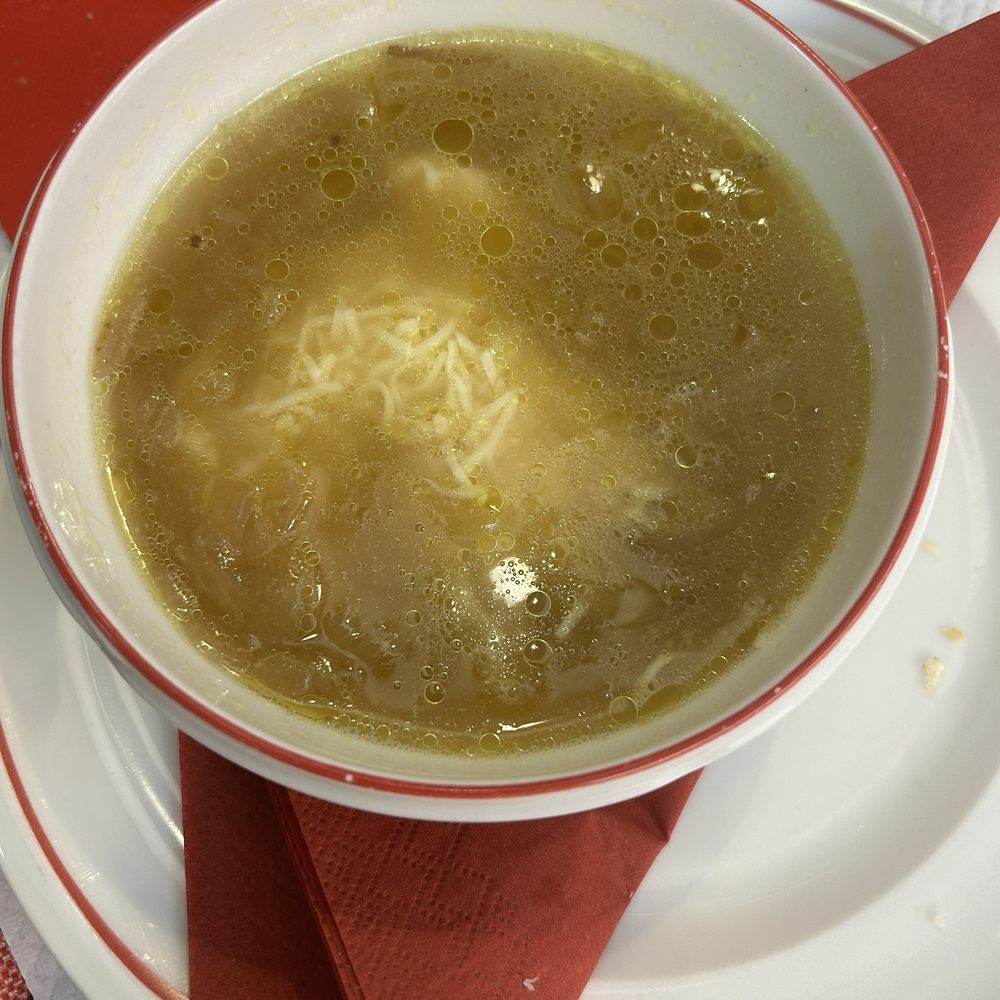 Onion soup