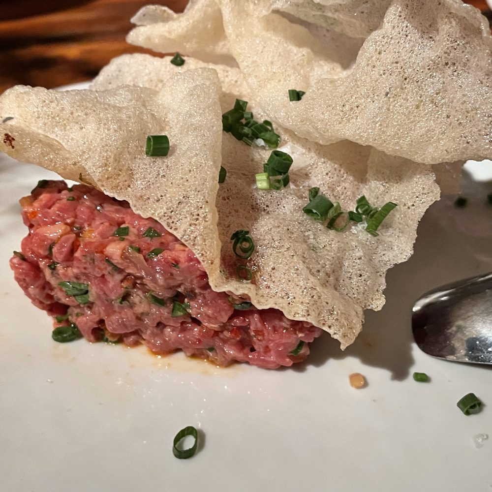 Pico - Steak Tartare: Fresno chili, Dijon mustard, pine nut. - Wine Bars Near Me - Los Alamos, California
