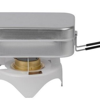 JBC Corp - Made in Sweden with sturdy yet lightweight aluminum, this small mess tin has many uses. The foldable handle turns it into a cooking pot! - Medical Supplies Near Me - Virginia Beach, Virginia JBC Corp - Made in Sweden with sturdy yet lightweight aluminum, this small mess tin has many uses. The foldable handle turns it into a cooking pot! - Medical Supplies Near Me - Virginia Beach, Virginia