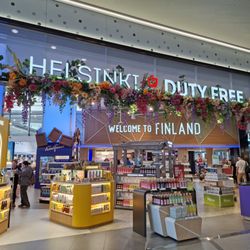 Helsinki-Vantaan Lentoasema - duty free shop