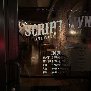 Scriptown Brewing Company - Breweries Near Me - Omaha, Nebraska