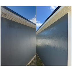 Luxury Home Care - Before and after pictures of soft wash