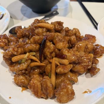 Panda Inn - Lunch Orange Chicken - Chinese Near Me - La Palma, California