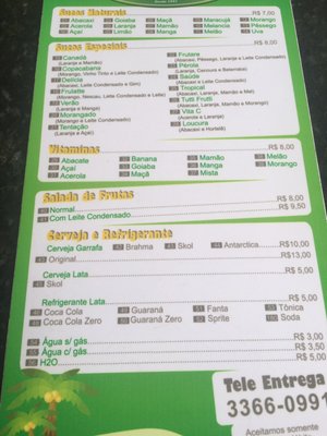 Menu photo 1 Tropical Sucos e Lanches Balneário Camboriú, SC