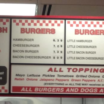 Five Guys - Right side of the Menu 2015 - Burgers Near Me - Tallahassee, Florida Five Guys - Right side of the Menu 2015 - Burgers Near Me - Tallahassee, Florida