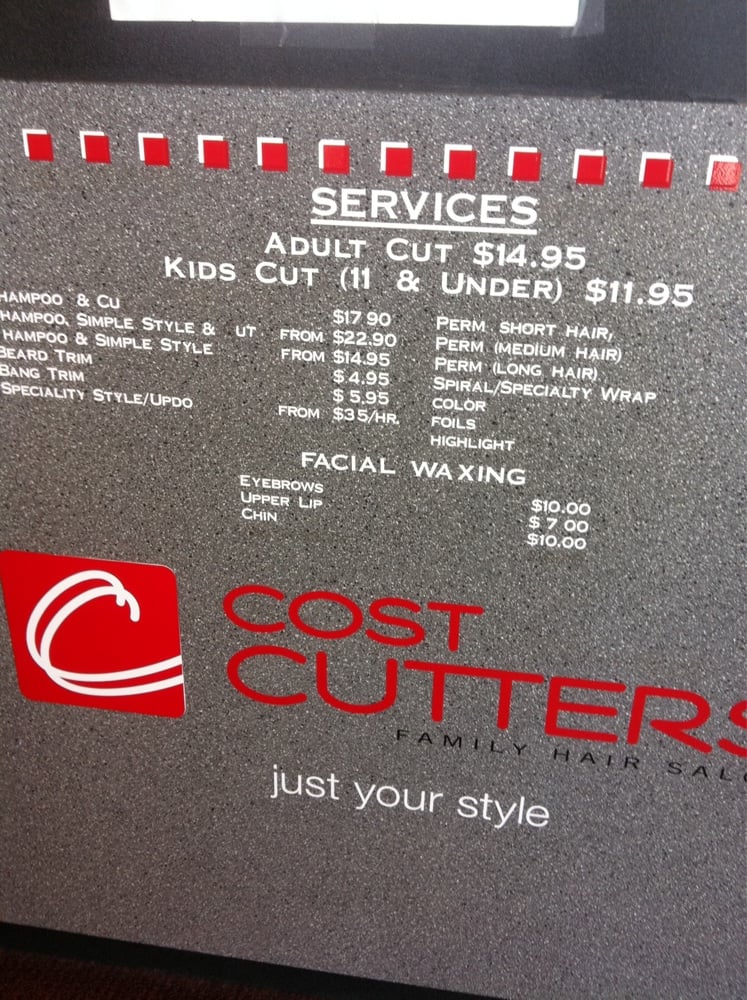 COST CUTTERS Updated October 2024 683 Horizon Dr, Grand Junction