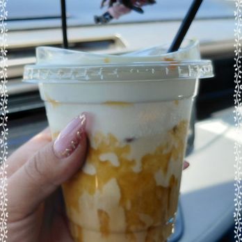 Deloulou Cafe - Salted caramel latte - Coffee & Tea Near Me - Fort Worth, Texas Deloulou Cafe - Salted caramel latte - Coffee & Tea Near Me - Fort Worth, Texas