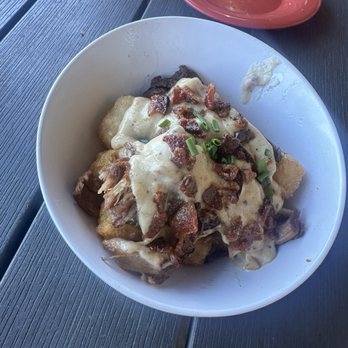 Ruby Sunshine Homewood - Loaded Tots Starter - Breakfast & Brunch Near Me - Birmingham, Alabama Ruby Sunshine Homewood - Loaded Tots Starter - Breakfast & Brunch Near Me - Birmingham, Alabama