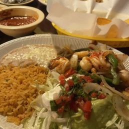 Shrimp Fajitas