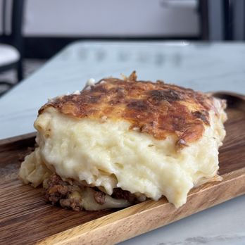 Alma D'Oro - Greek Lasagna (Pastitsio) - Comfort Food Near Me - Blue Point, New York Alma D'Oro - Greek Lasagna (Pastitsio) - Comfort Food Near Me - Blue Point, New York