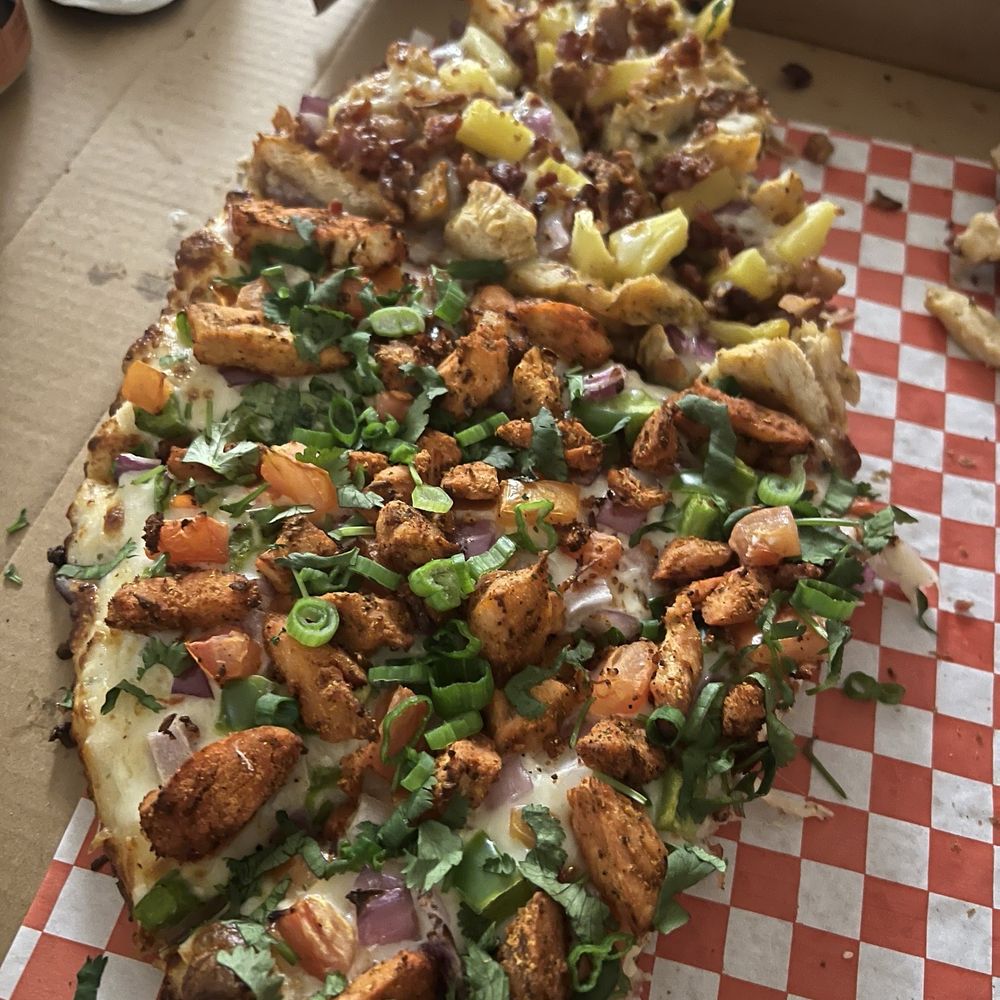 Chicken tandoori and chicken bacon Chicken tandoori and chicken bacon