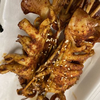 Ma La Tang - chicken skewers with sesame seeds - Szechuan Near Me - Oxford, Ohio Ma La Tang - chicken skewers with sesame seeds - Szechuan Near Me - Oxford, Ohio