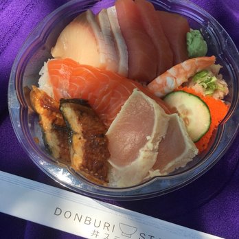 Donburi Station - Seattle - Chirashi Bowl for $15.50 - Japanese Near Me - Seattle, Washington