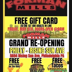 Forman Mills - Forman Mills -- GRAND RE-OPENING 2023!