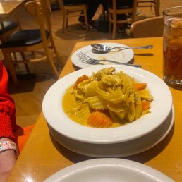 Yellow curry with chicken! Yellow curry with chicken!