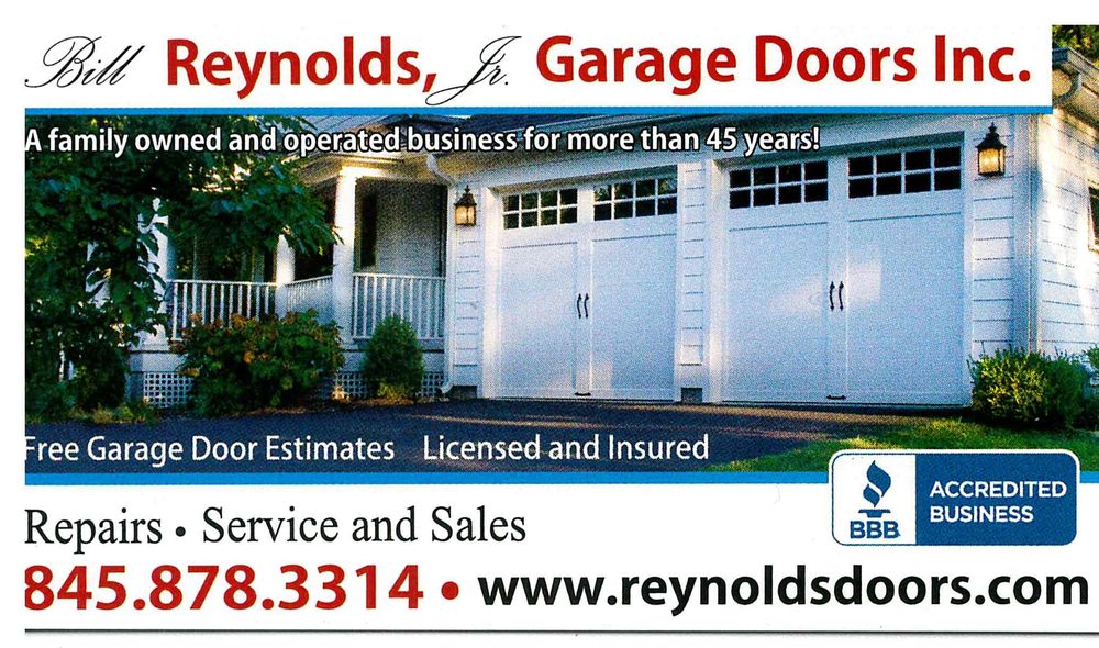 BILL REYNOLDS JR GARAGE DOORS Updated September 2024 1270 New York