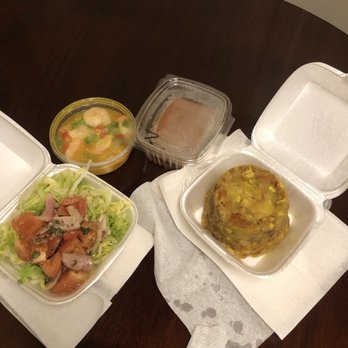 El Rinconcito Restaurant & Bar - Camarones al ajillo, trifongo, flan y ensalada - Latin American Near Me - Orlando, Florida El Rinconcito Restaurant & Bar - Camarones al ajillo, trifongo, flan y ensalada - Latin American Near Me - Orlando, Florida