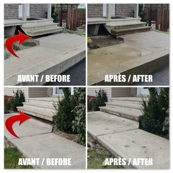 PURLIFT - Anything is possible with Purlift - Here the team fixed a 7 inch step hazard. - Masonry/Concrete Near Me PURLIFT - Anything is possible with Purlift - Here the team fixed a 7 inch step hazard. - Masonry/Concrete Near Me