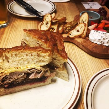 All Together Now - The roast beef sandwich with blueberry jam and raclette and cheese board - Specialty Food Near Me - Chicago, Illinois