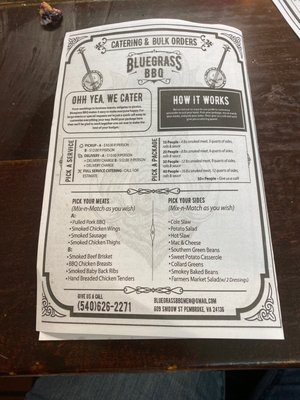 Menu photo 6 Bluegrass BBQ Pembroke, VA