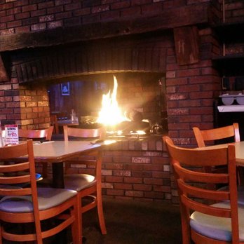 Arthur's Steakhouse & Pub - Dining room fireplace - Steakhouses Near Me - North Brunswick, New Jersey